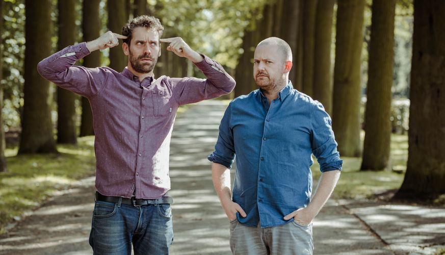 Otto-Jan en Bart - (c) VRT