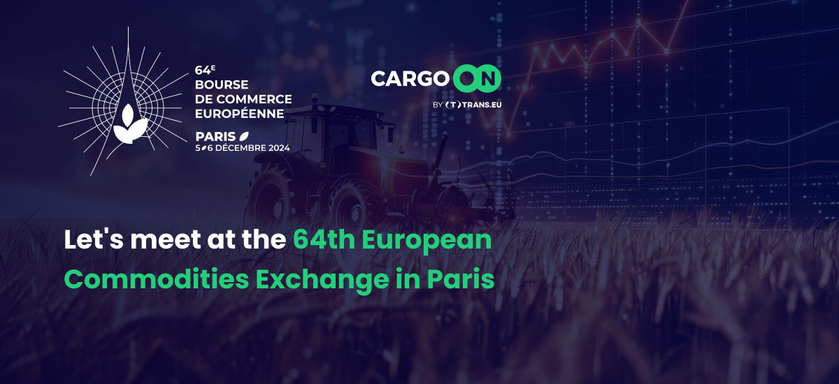 CargoON unveils digital solutions and report at European Commodities Exchange
