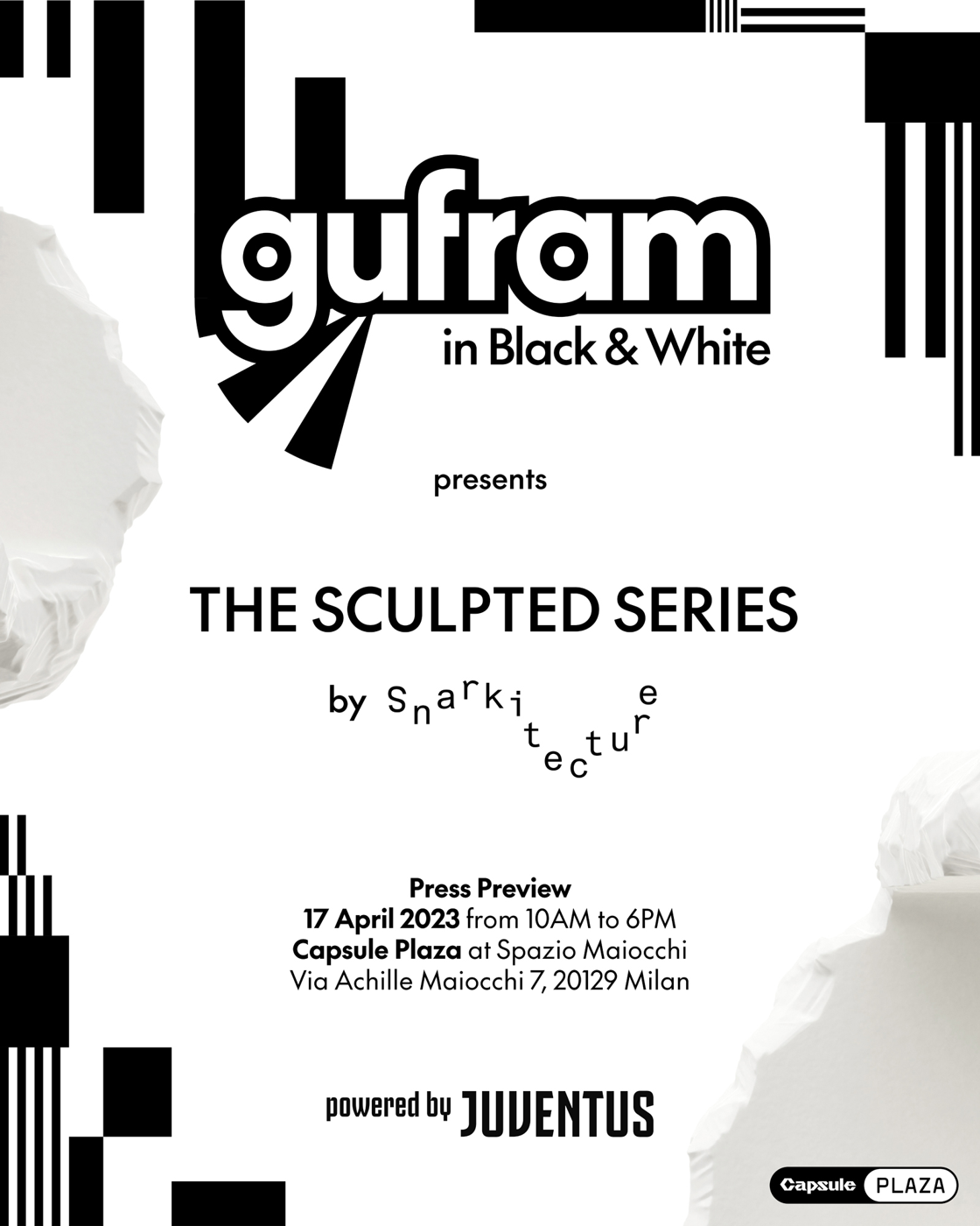 GUFRAM IN BLACK AND WHITE