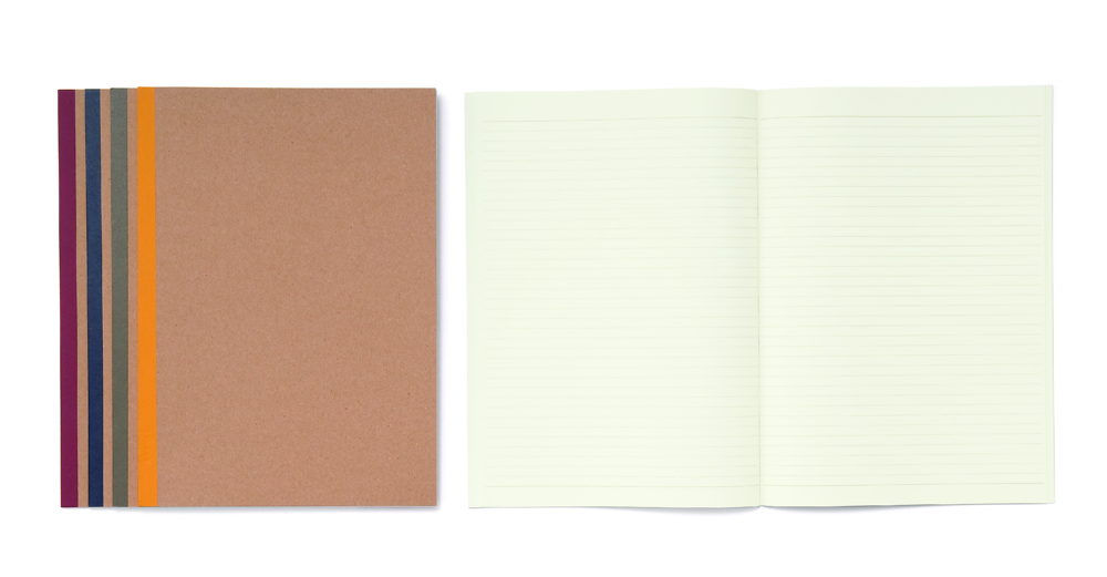 Planting Tree Paper Notebooks 5 Piece Set B5