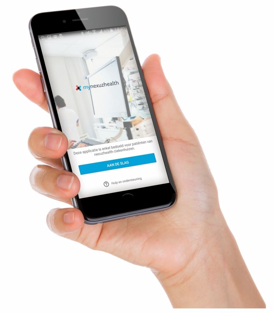 Patiëntendossier via de app mynexuzhealth