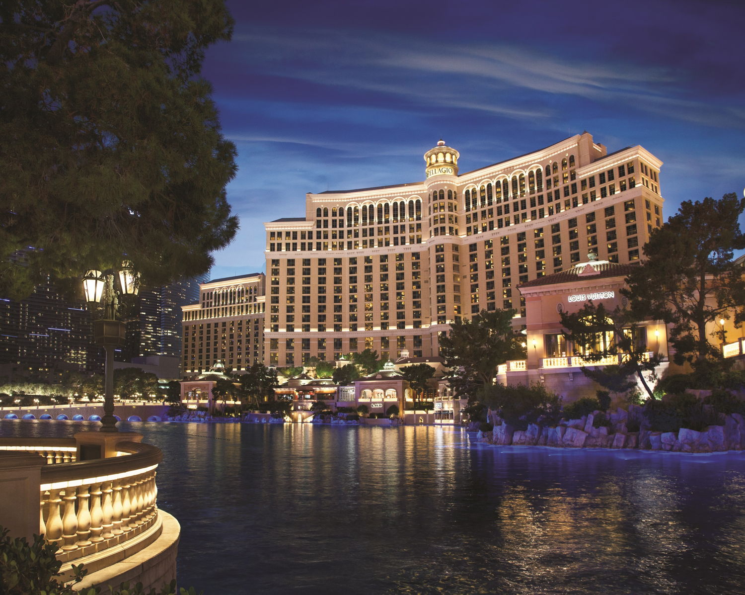 De beroemde fonteinen van Bellagio © MGM Resorts