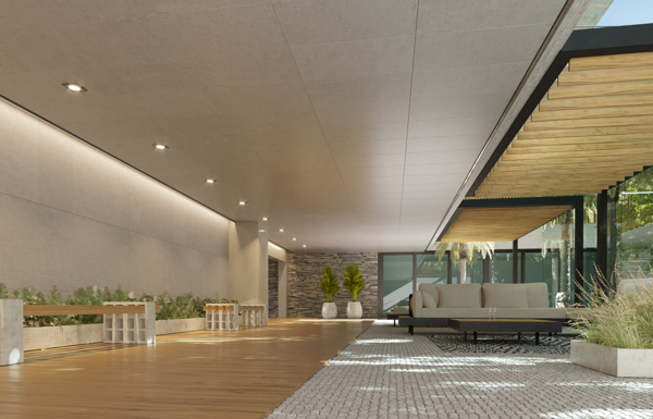 Hunter Douglas Architectural présente Concrete Veneer au salon Architect@Work à Courtrai