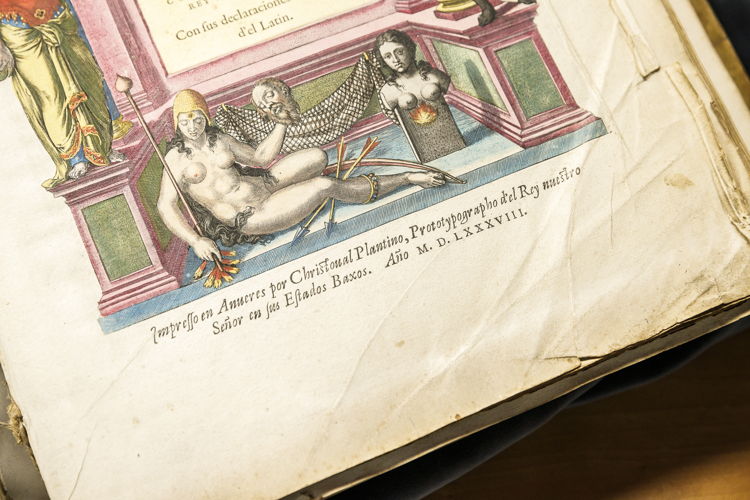 Aanwinst: de Spaanse versie van Ortelius’ atlas (Theatro de la tierra universal) (mei 2021) - Foto: Victoriano Moreno voor het Museum Plantin-Moretus