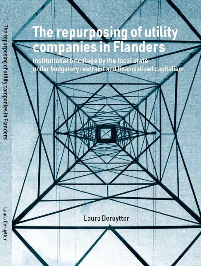 Page de couverture de la dissertation de Laura Deruytter sur les intercommunales © Laura Deruytter