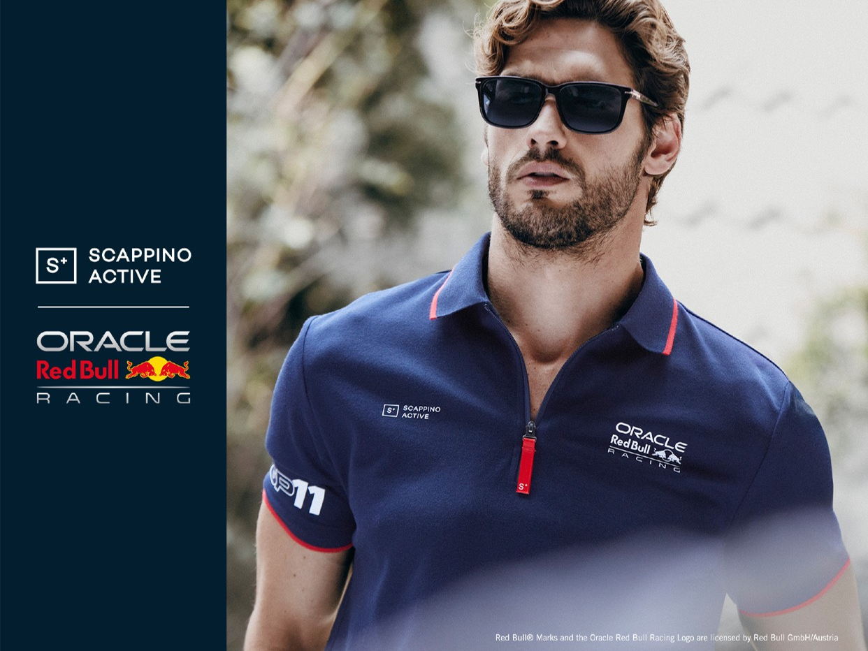 Scappino presenta su nueva colección en alianza con Oracle Red Bull Racing, bajo la línea S+ Active