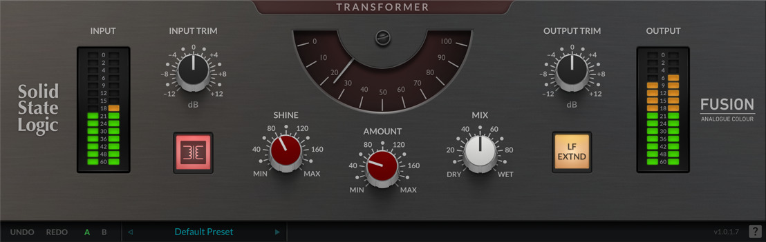 Solid State Logic Announces Fusion Transformer, Completing Family of SSL Fusion Plug-ins
