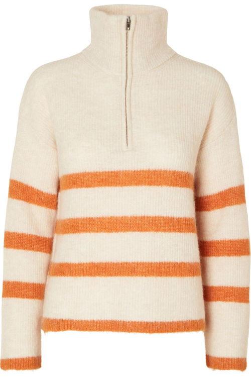 Juttu_FW23_Selected_Sweat SEL Slfmaline Ls Knit Half Zip Noos_JUTTU_€89,99 Juttu_FW23_Selected_Sweat SEL Slfmaline Ls Knit Half Zip Noos_JUTTU_€89,99