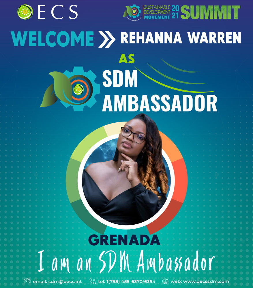 2021 SDM Ambassador - Rehanna Warren - Welcome