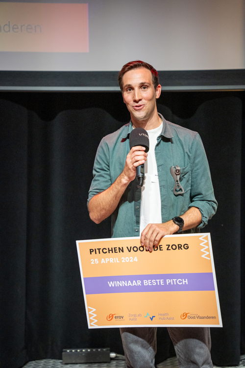 Remko De Duytsche (vzw SIMPLR) - winnaar beste pitch