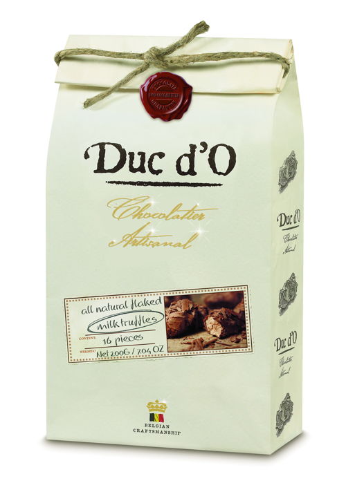 Duc d'O Flaked Chocolate Truffles