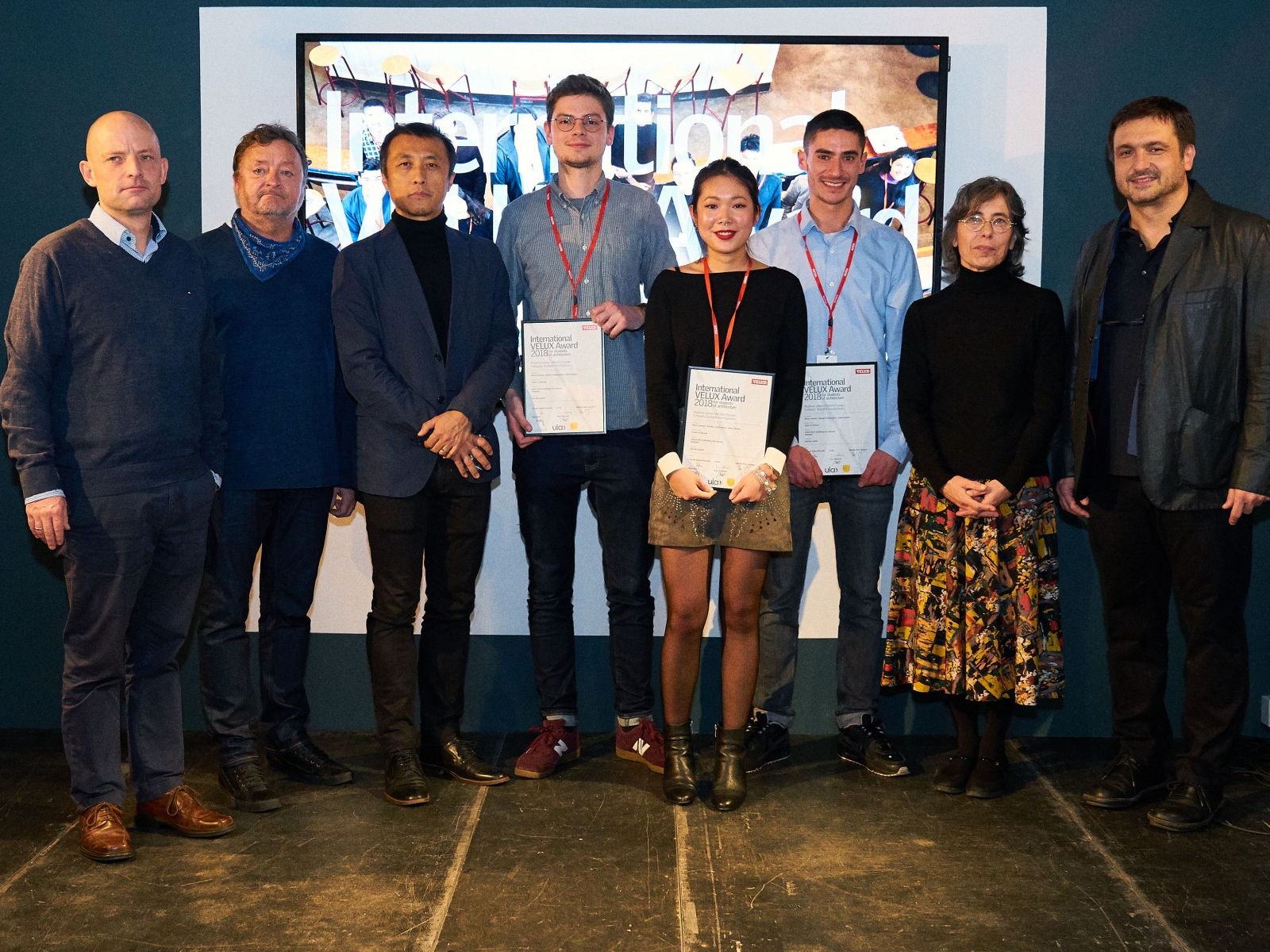 Uitreiking van de International VELUX Awards 2018: het emotionele hoogtepunt van de Belgische studenten!