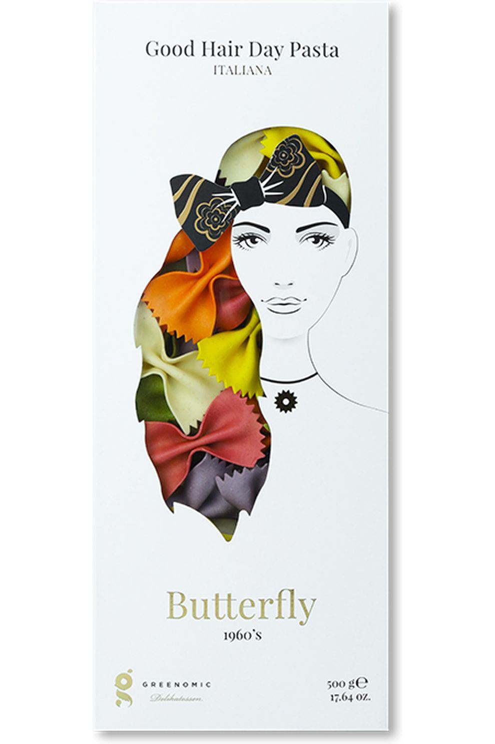 Juttu_FW23_Greenomic_Italian Pasta Butterfly - 1960'S 500Gram_JUTTU_€8,99 Juttu_FW23_Greenomic_Italian Pasta Butterfly - 1960'S 500Gram_JUTTU_€8,99