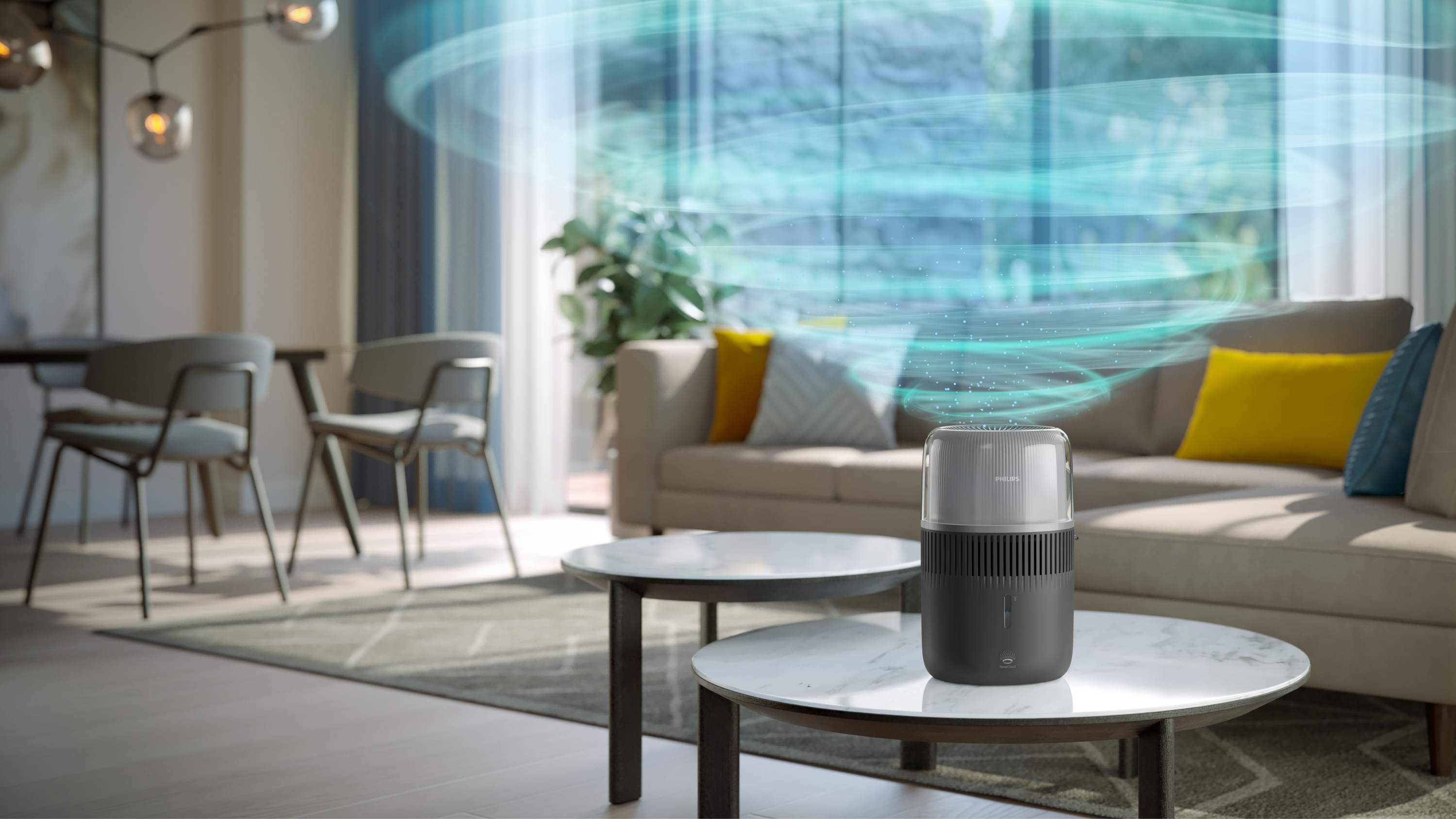Vous souffrez de l'air sec dans votre maison? Philips présente un nouvel humidificateur pour un environnement intérieur plus sain et plus confortable.