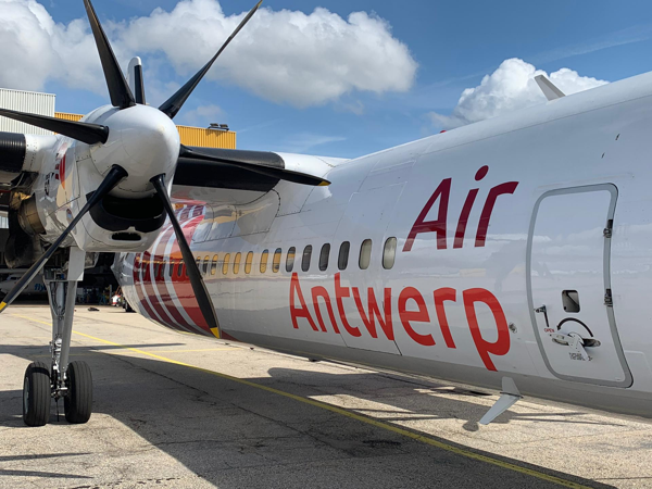 Air Antwerp neemt eerste vliegtuig in ontvangst