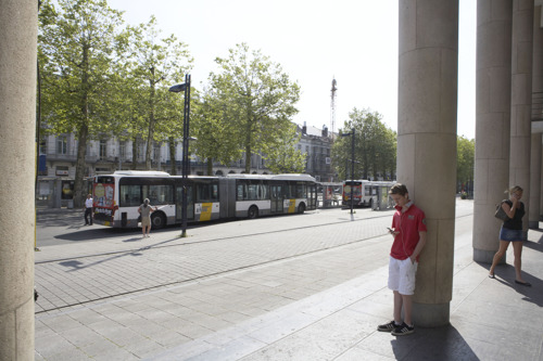 Gent - Heraanleg bus- en tramstation W. Wilsonplein (Zuid) uitgesteld