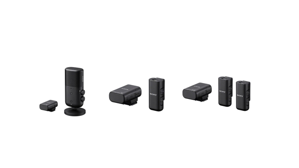 Sony Unveils Three Wireless Microphones with Exceptional Sound Quality, Lightweight and Unparalleled Portability 