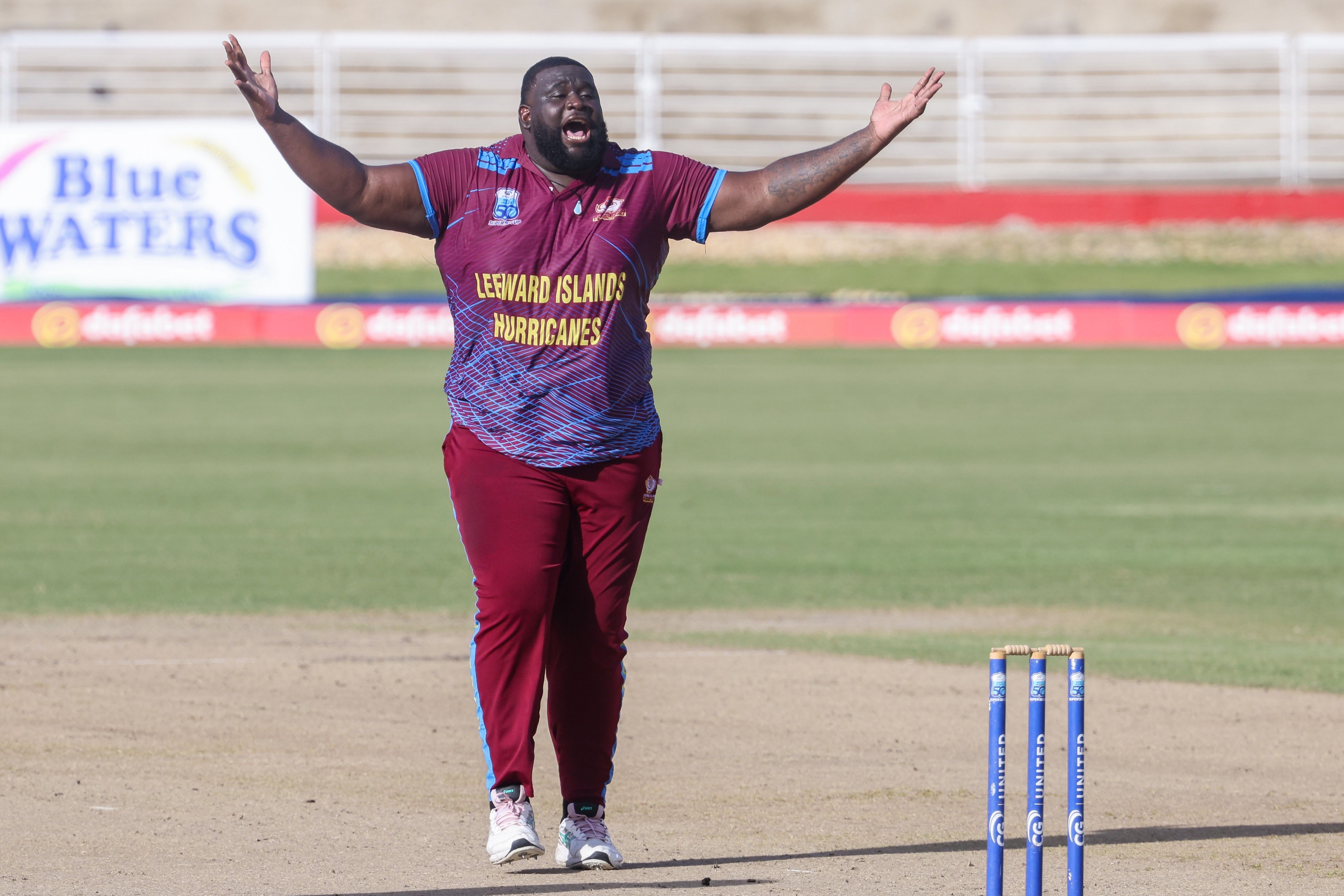 Leeward Islands Hurricanes' skipper Rahkeem Cornwall was the tournament's leading wicket taker with 23.