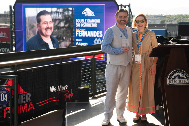 Instructor of the Year Marc Fernandes (L) and CSCUSA President and CEO, Melanie Mills (R) Instructor of the Year Marc Fernandes (L) and CSCUSA President and CEO, Melanie Mills (R)