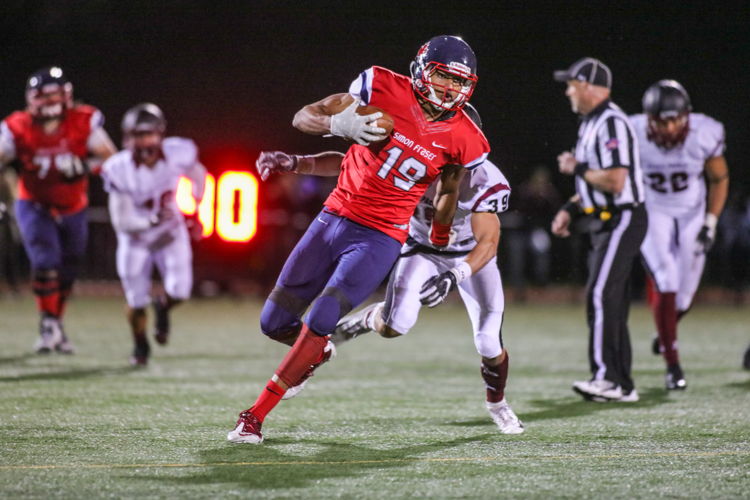 18| Rysen John | WR | Photo Credit: Simon Fraser University 