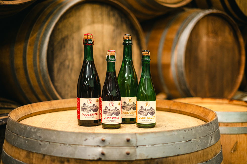 Bogaerden Oude Kriek en Bogaerden Oude Geuze