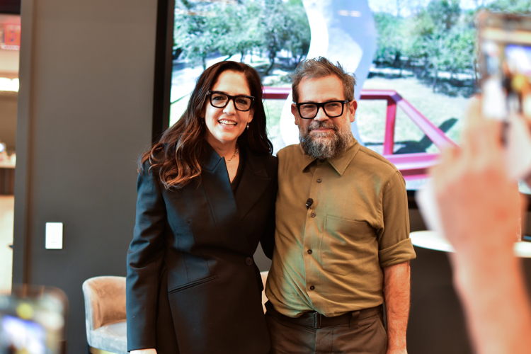 Bertha González Nieves y Pedro Reyes