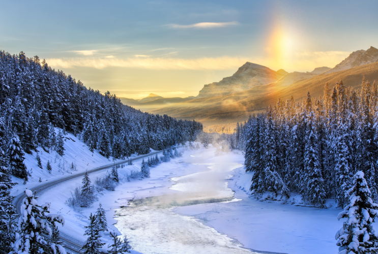 The Revenant: Banff National Park Canada