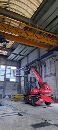 Ontmanteling propellorwerkplaats