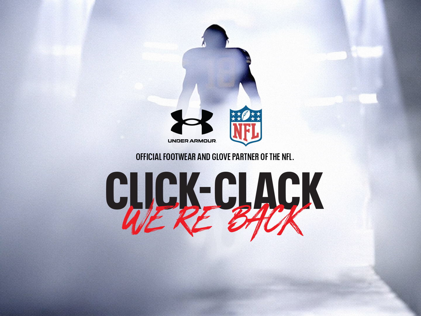 La NFL anuncia a Under Armour como socio oficial de calzado y guantes 