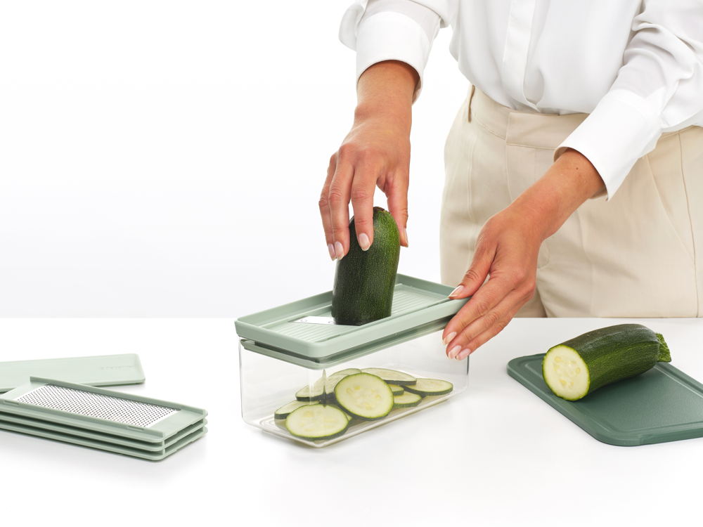 Tasty+ Slicer and Grater Set - Jade Green - 8710755145469 Brabantia_6_NR-40991