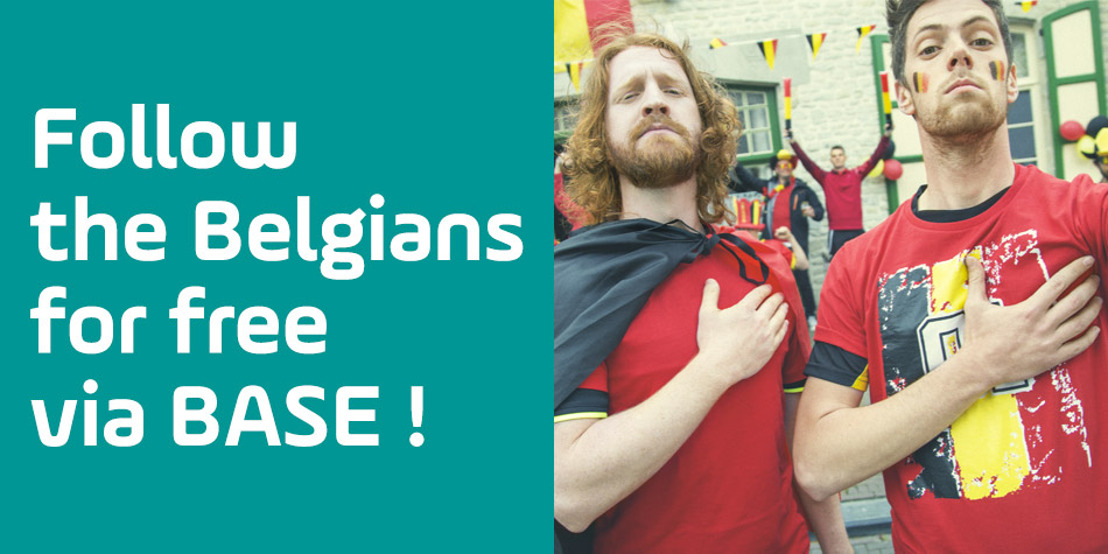 Tous supporters des Belges ! BASE offrira l’Internet mobile gratuitement durant chaque match de notre équipe nationale.  
