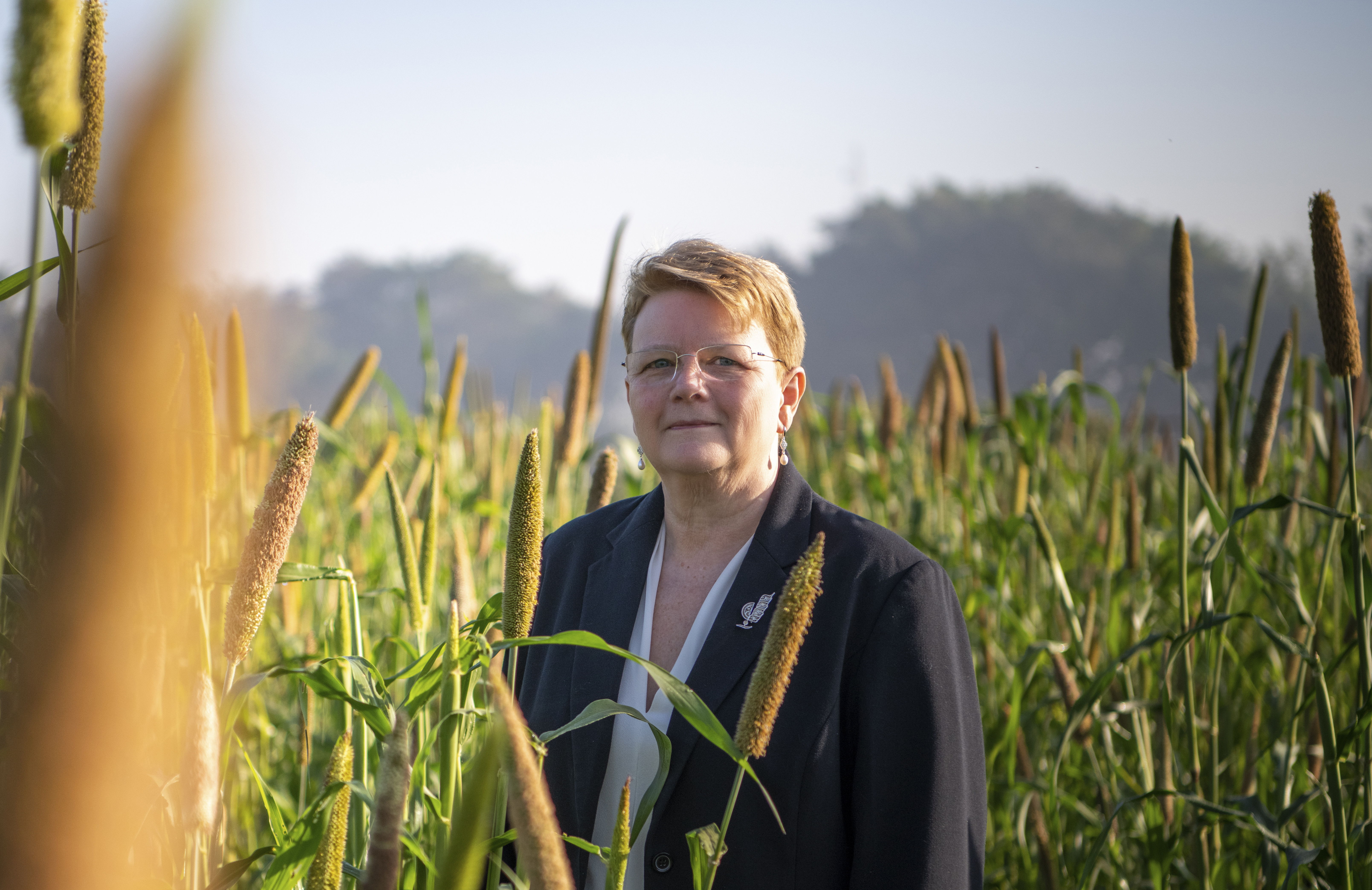 Director General of ICRISAT Dr Jacqueline Hughes.