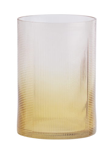 Habitat Hurricane Citrine Pillar Candle Holder, £14