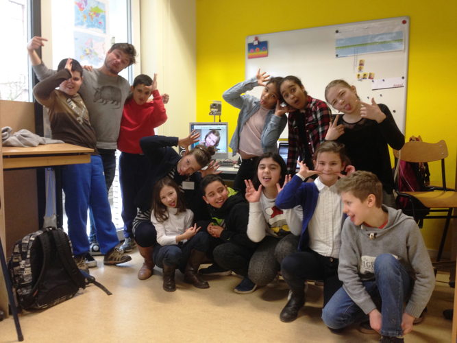 Lenie en haar klas - (c) VRT