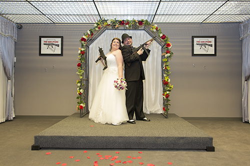 Wedding day: Las Vegas