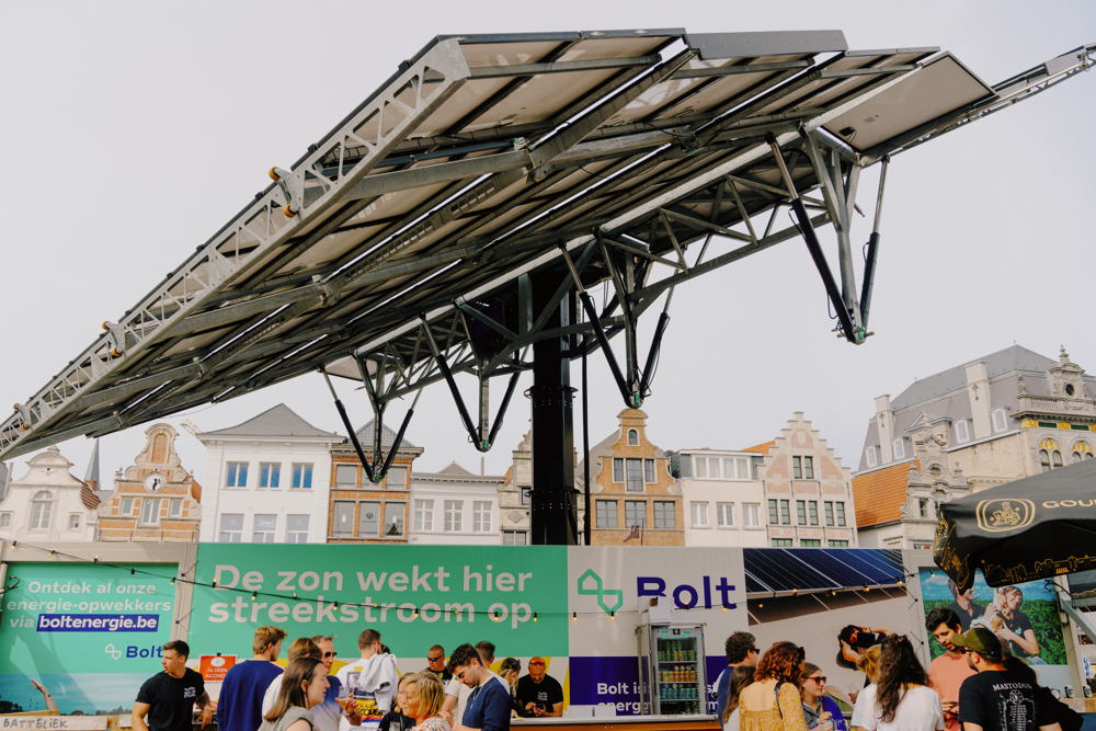 Solar Container van Bolt ©Illias Teirlinck