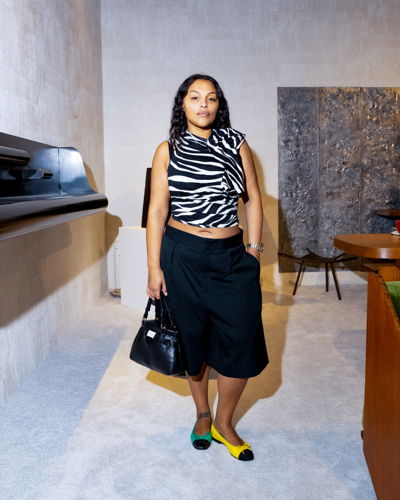 Paloma Elsesser at Design Miami 2024. Copyright - BFA 2024.
