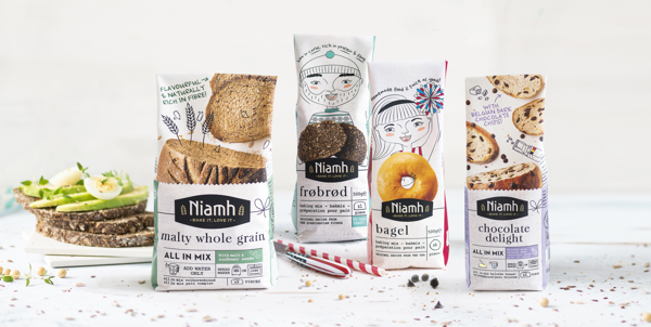 Du pain tendance dans votre assiette ! L'entreprise belge Niamh présente 4 nouveaux mix pour tous les amateurs des dernières tendances pain