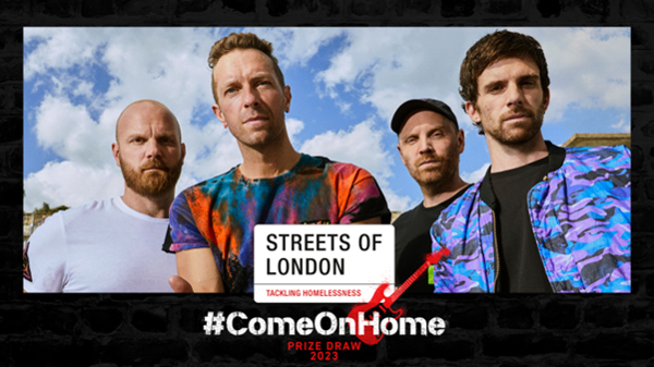 Streets of London launch homeless prize draw with the help of Coldplay, Stormzy, Florence + The Machine and more