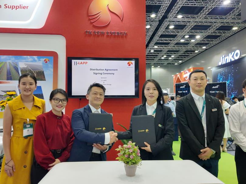JJ-LAPP and Tonking New Energy Sign Distribution Agreement to Expand Floating Solar Solutions Across Southeast Asia 