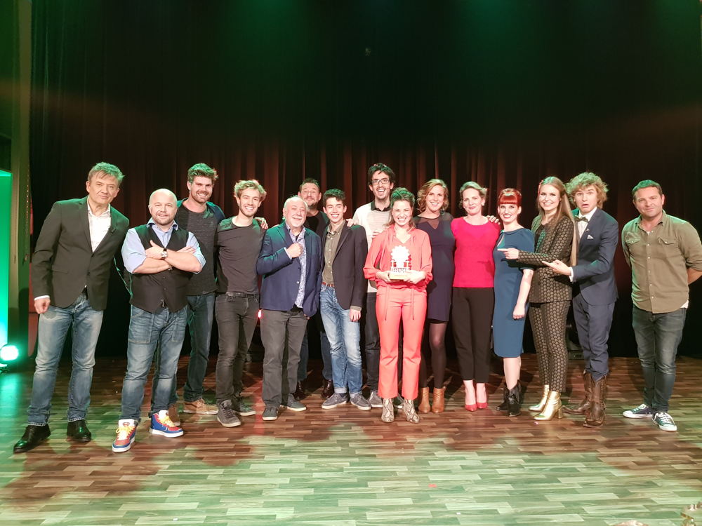 Anouck krijgt de Gouden Leeuw- (c) VRT