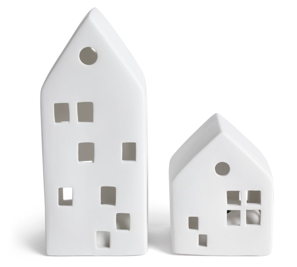 Habitat White Light up House Set of 2, 3242377, £25