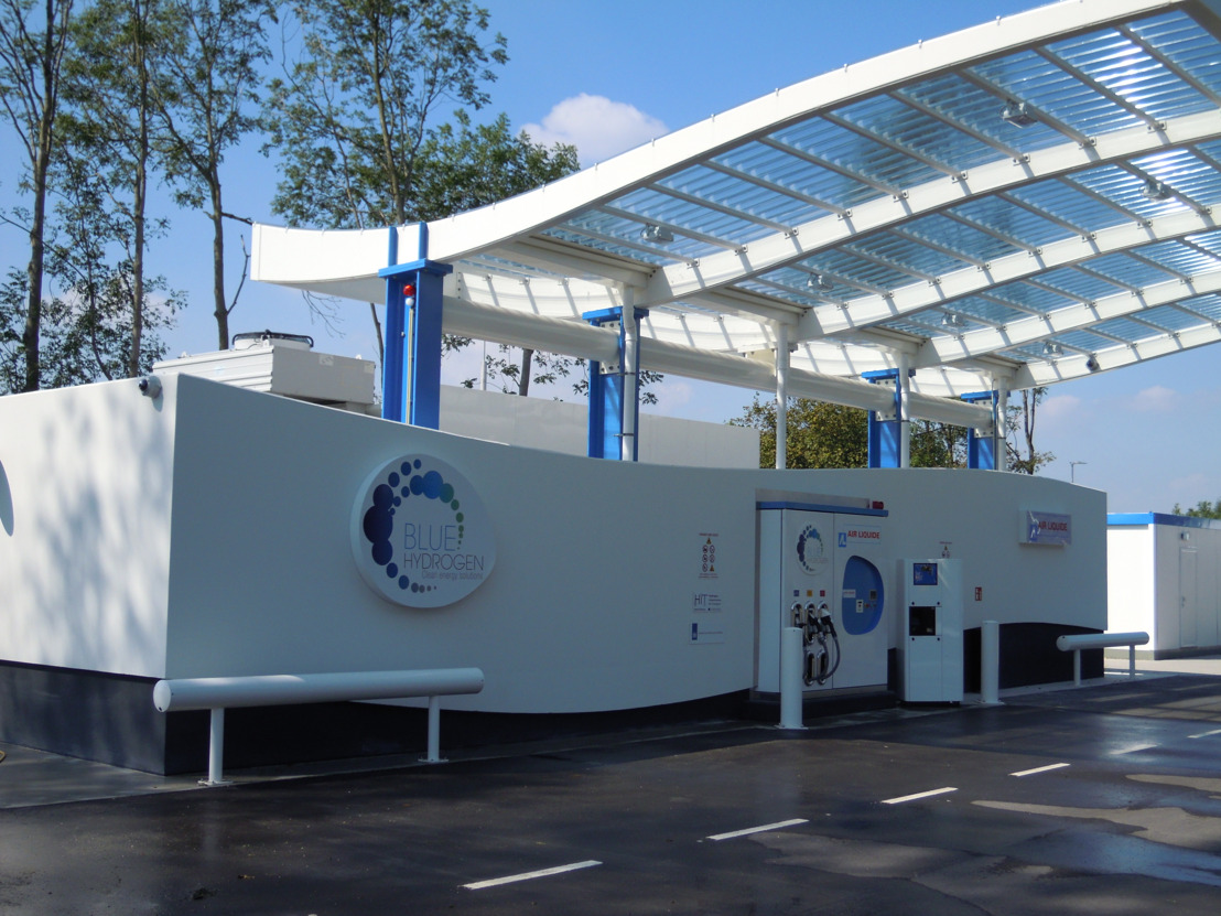 Officiële inhuldiging van het eerste publieke waterstofstation in België