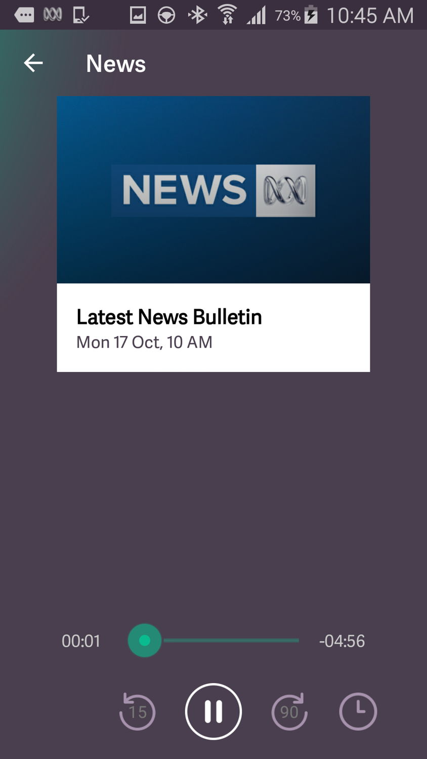 ABC Radio app now connected car ready and features hourly news bulletins available on demand