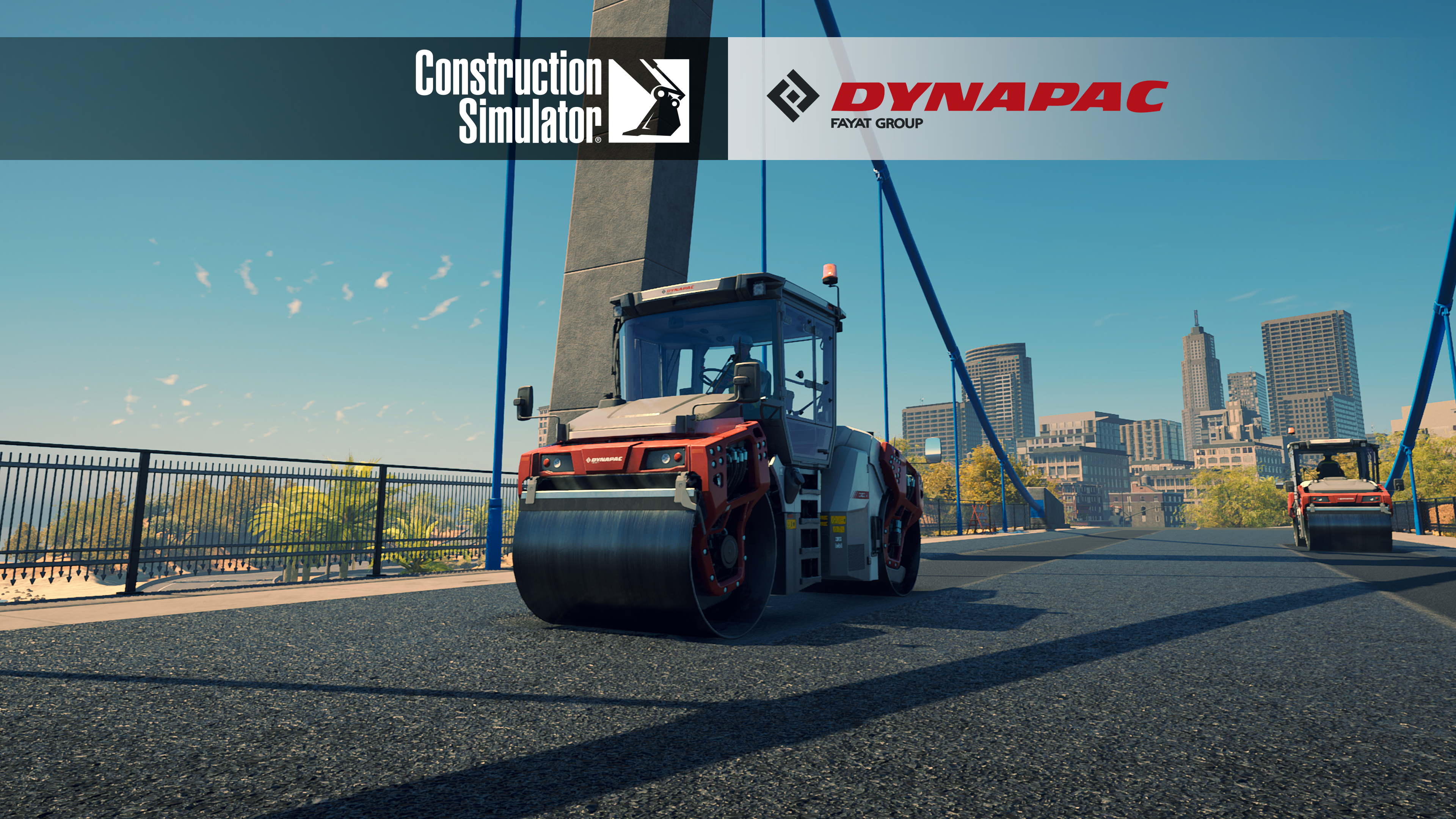 La marque Dynapac arrive dans Construction Simulator !