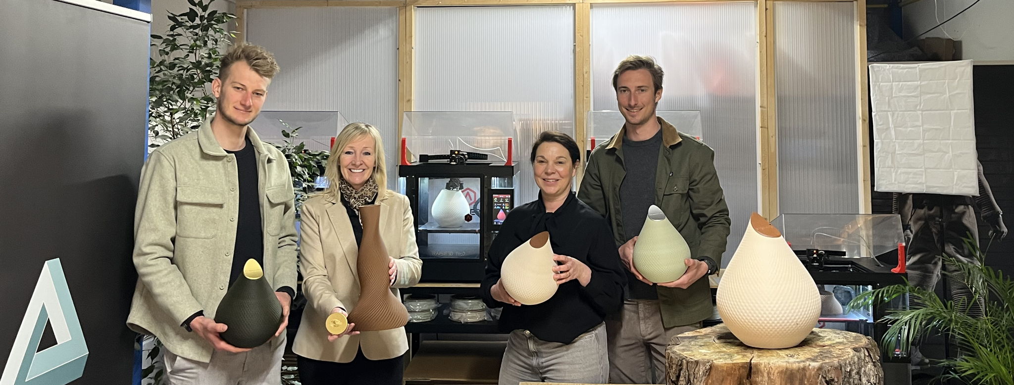 Des urnes funéraires innovantes et durables, imprimées en 3D, pour personnaliser davantage les adieux
