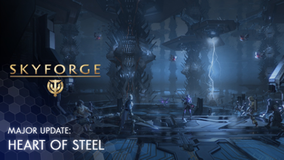 Skyforge returns to Terra with the HEART OF STEEL update, available now.