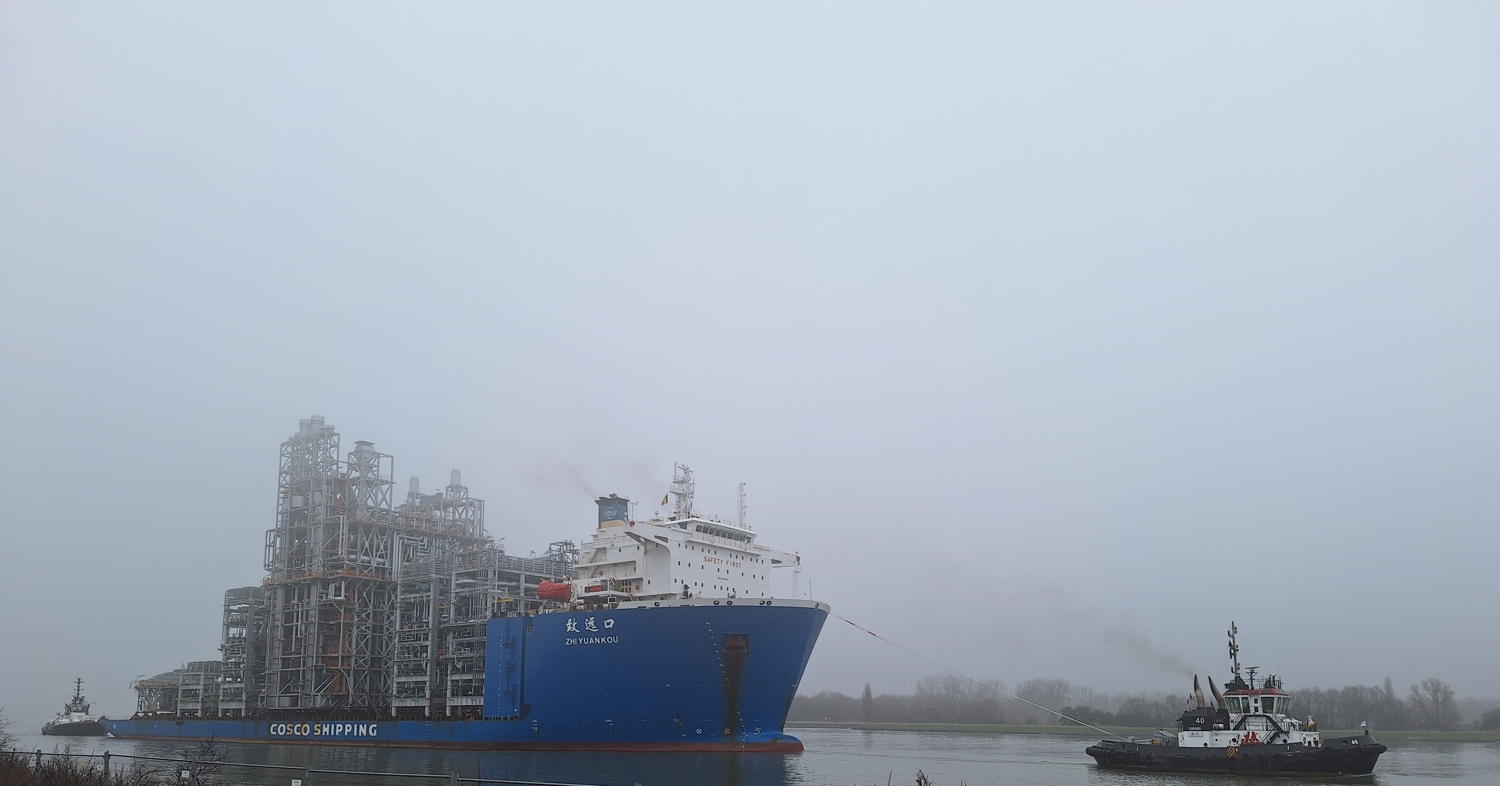 picture ship with furnaces - view from Kanaaldok