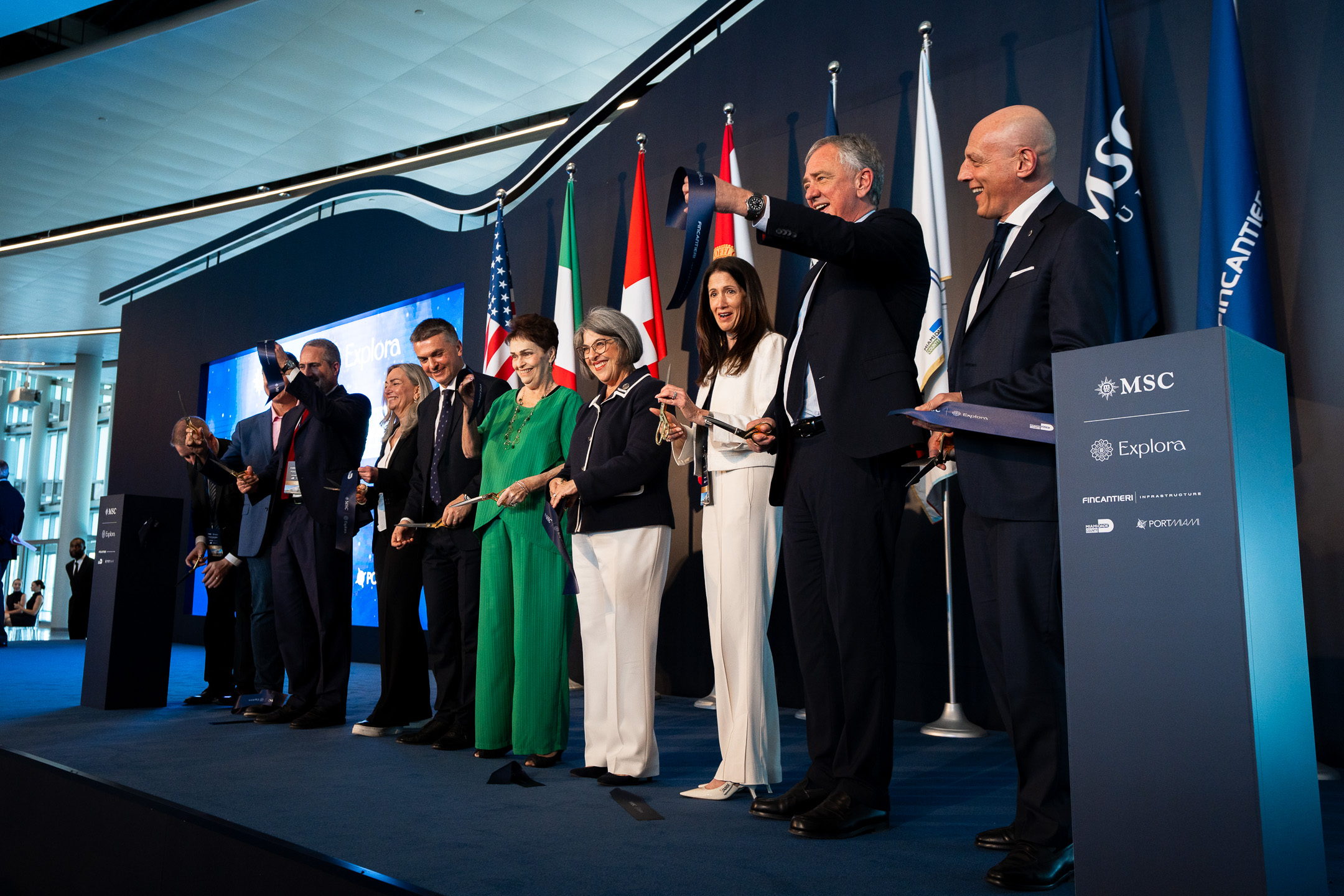 MSC GROUP’S CRUISE DIVISION INAUGURATES THE WORLD’S LARGEST CRUISE TERMINAL IN MIAMI MSC GROUP’S CRUISE DIVISION INAUGURATES THE WORLD’S LARGEST CRUISE TERMINAL IN MIAMI
