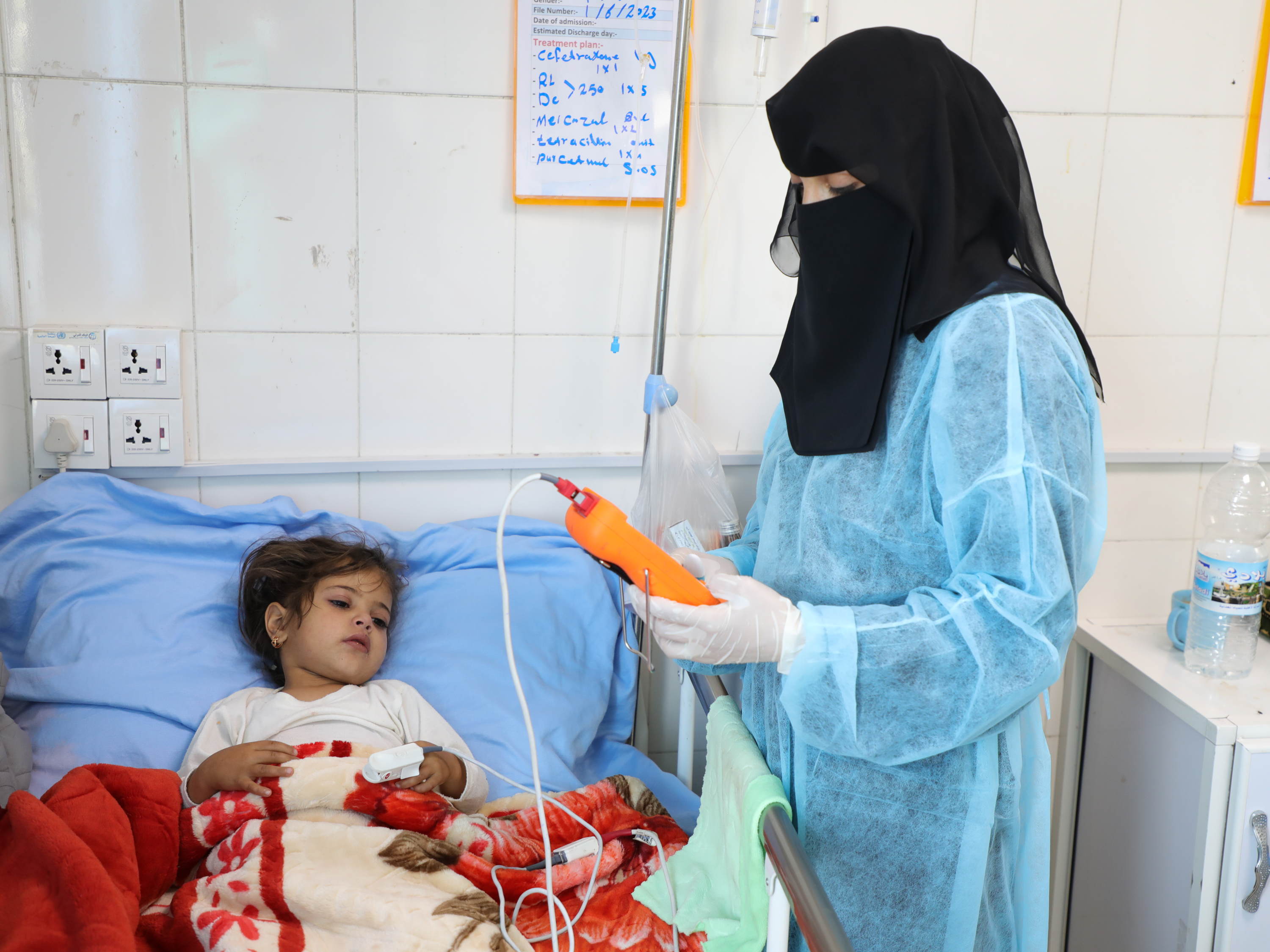 Los equipos de Médicos Sin Fronteras constatan un alarmante aumento del sarampión en Yemen 